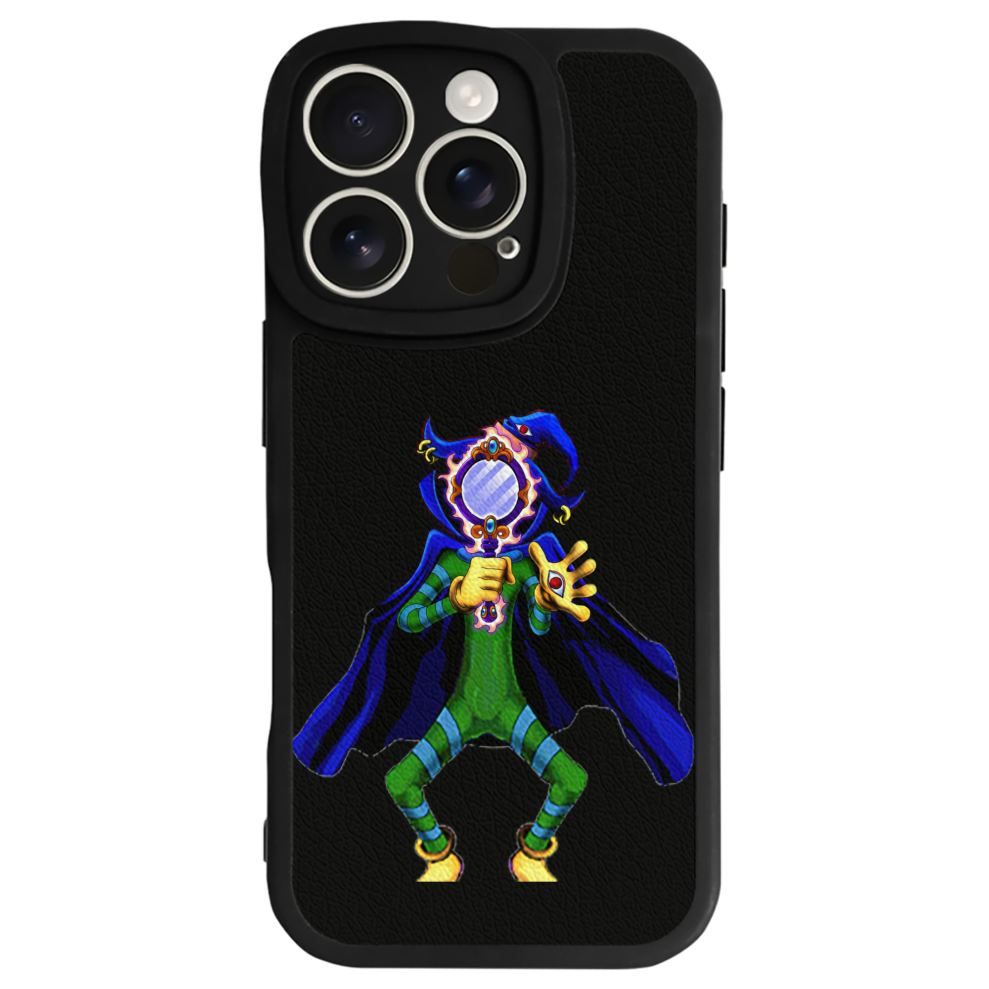 遊☆戯☆王 Yu-Gi-Oh! 【iPhone 16シリーズ対応】シリコンスマホケース（レザー調） 材質：シリコン